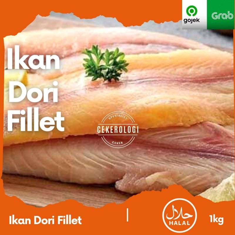 Ikan Dori Fillet 1kg / Ikan Dori Fillet JABODETABEK / Ikan Dori Fillet / Ikan Dori/ Ikan Dori Frozen