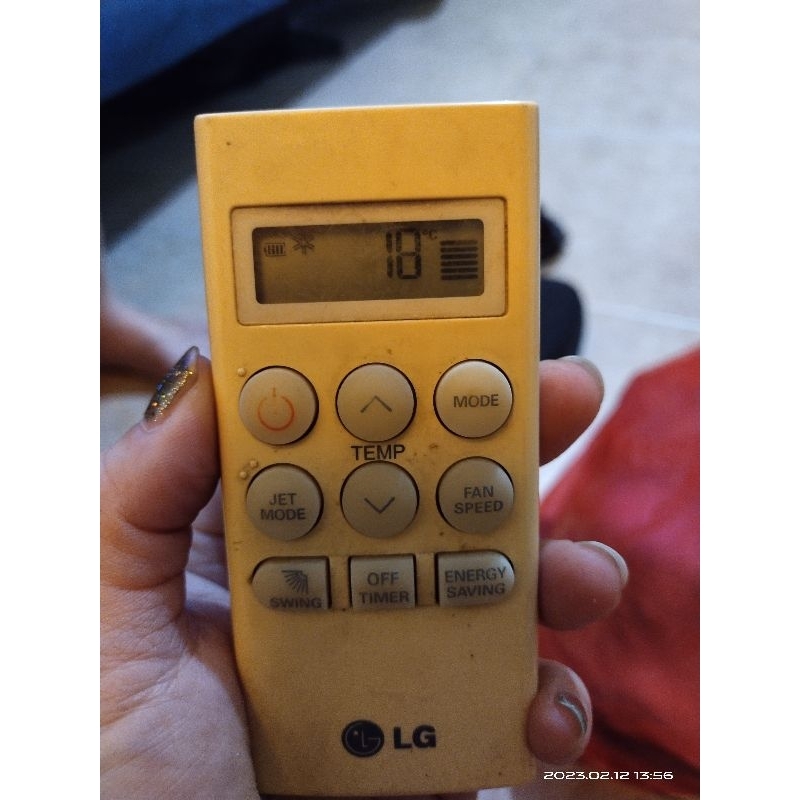 Remote Ac LG second Original AKB73756203 ORIGINAL