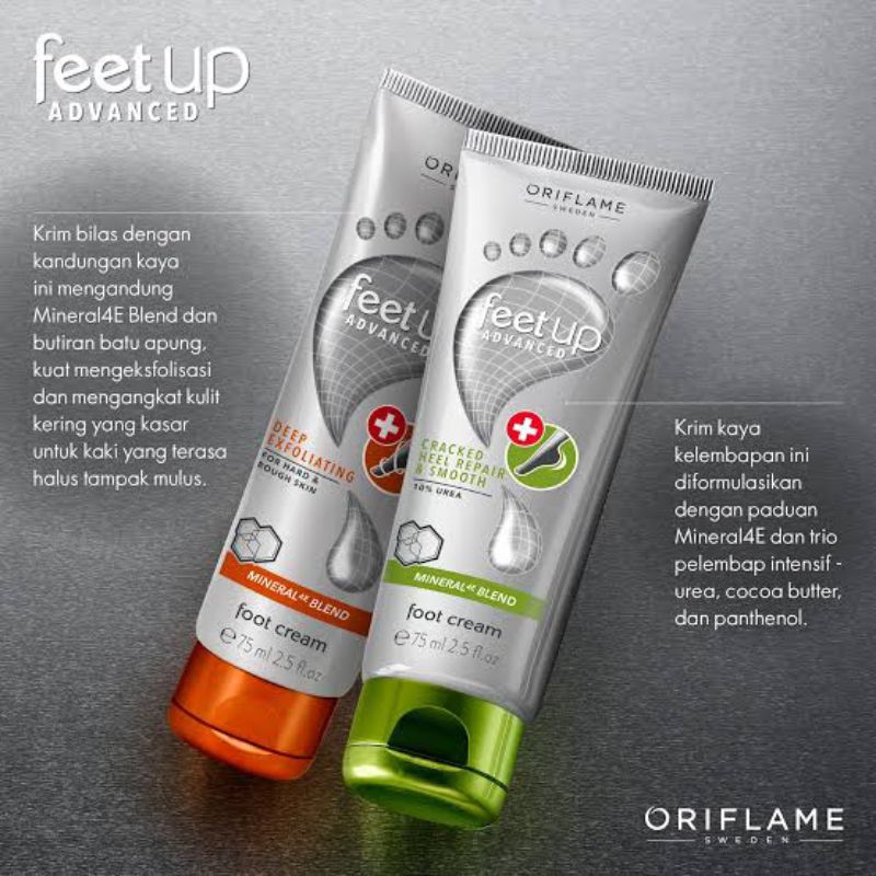 FEET UP ADVANCED CRACKED HEEL REPAIR &amp; SMOOTH FOOT CREAM / FOOT FILE / GOSOKAN KAKI / FOOT FILE KAYU