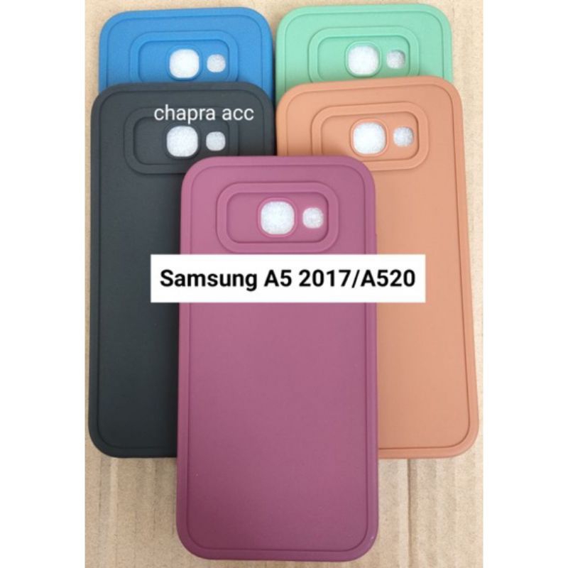 CASE SILIKON SAMSUNG A5-2017/A520 SOFTCASE PRO CAMERA TERBARU