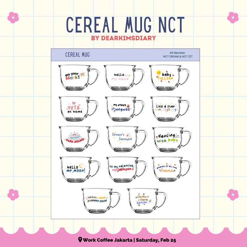 CEREAL MUG NCT