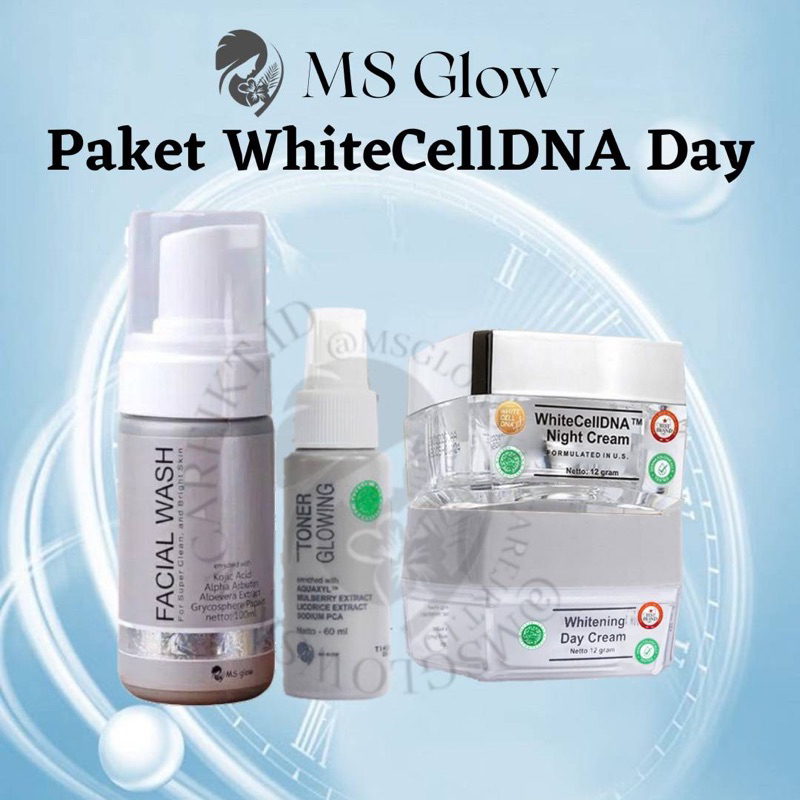 MS GLOW PAKET WHITE CELL DNA / WHITE CELL DNA MS GLOW