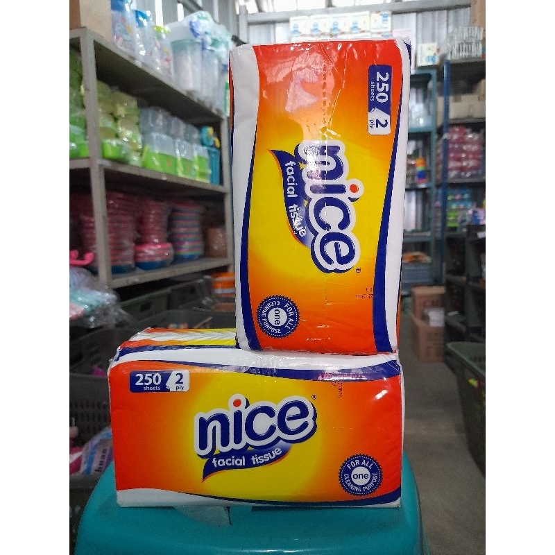 Promo 3 pack tisu tissue nice 250 shets praktis dan higienis