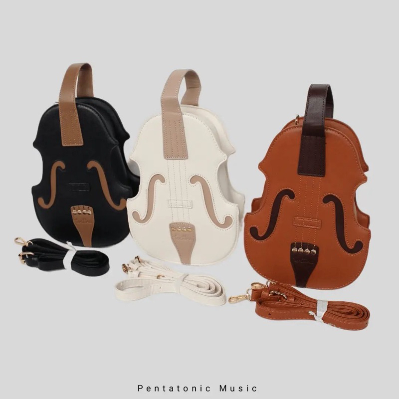 Tas Biola Ransel Violin Bag Backpack Music Gift Kado Hadiah Violin Violinst Lucu