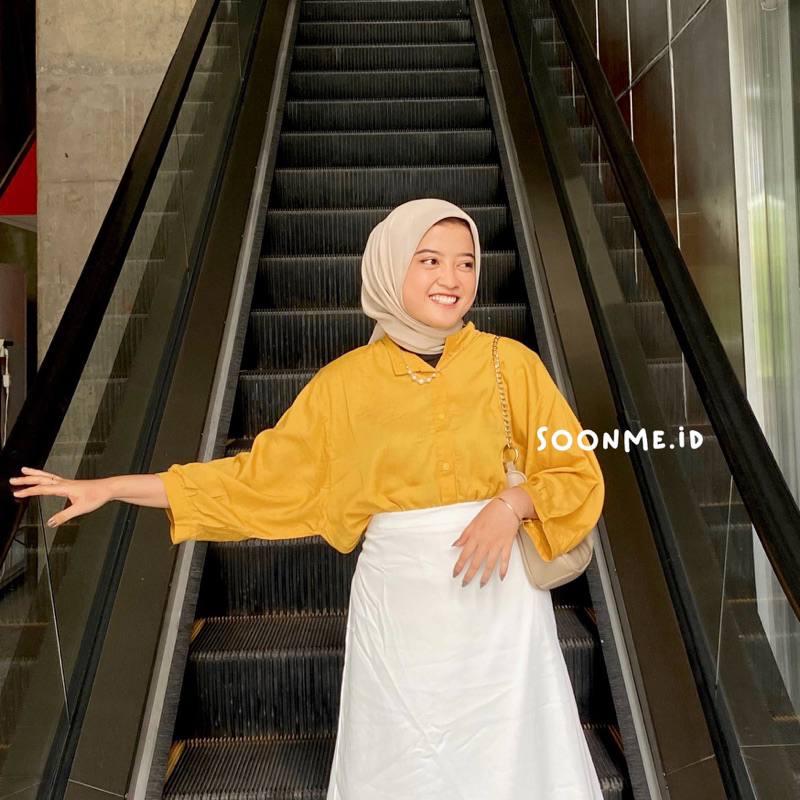 CALANI SHIRT/KEMEJA RAYON OVERSIZE BIG SIZE (TERLARIISS)