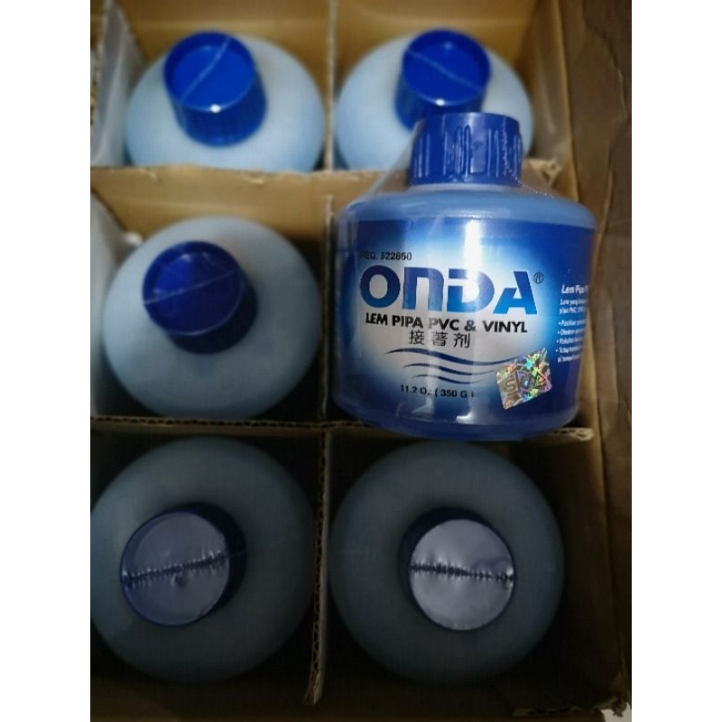 lem pipa paralon pvc onda 350g perekat kaleng PVC & VINYL ori