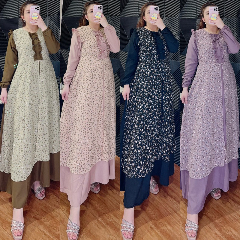 Gamis Shakilla Bunga
