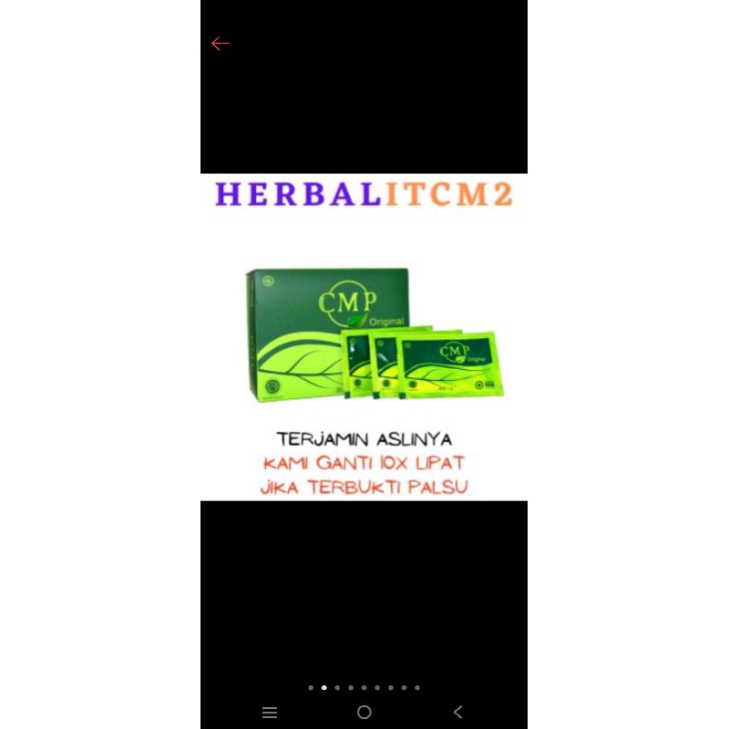 

CMP HWI Original Herbal No 1, Pelansing Badan, Detox dalam Tubuh