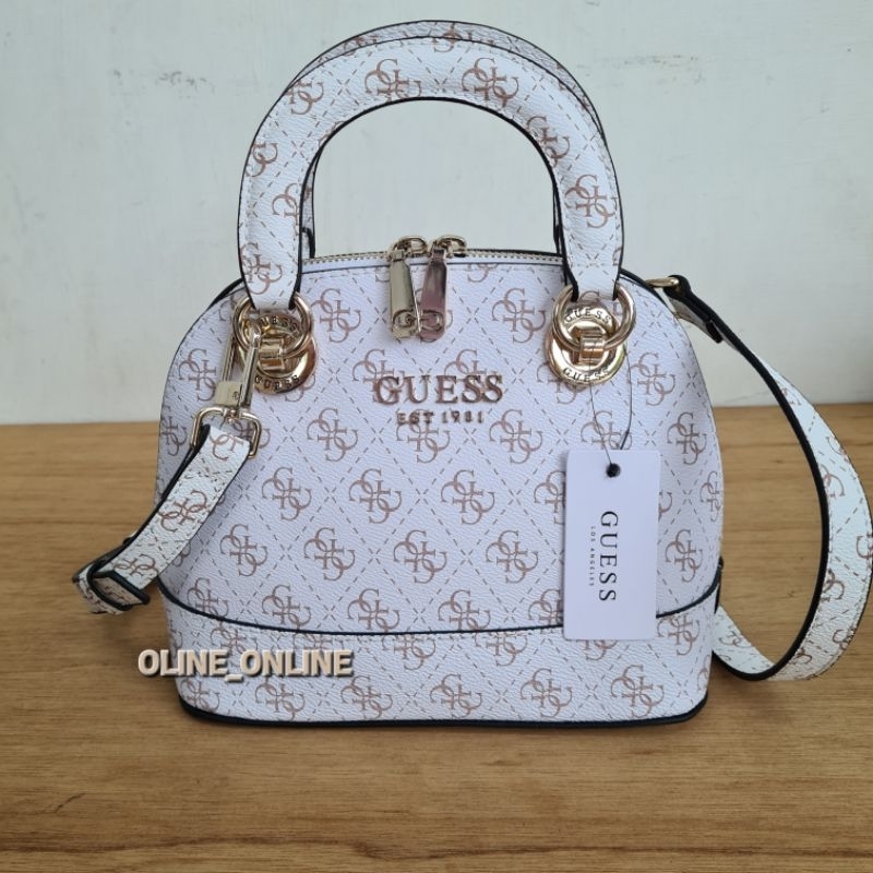 tas new2023 cathleen dome 4 color coffee beige pink black white logo batik selempang jinjing top handle oval setengah lingkaran ciayumajakuningan cirebon gs tegal losari tanjung sindang laut brebes fast delivery gb instan pengiriman ready stock majalengka