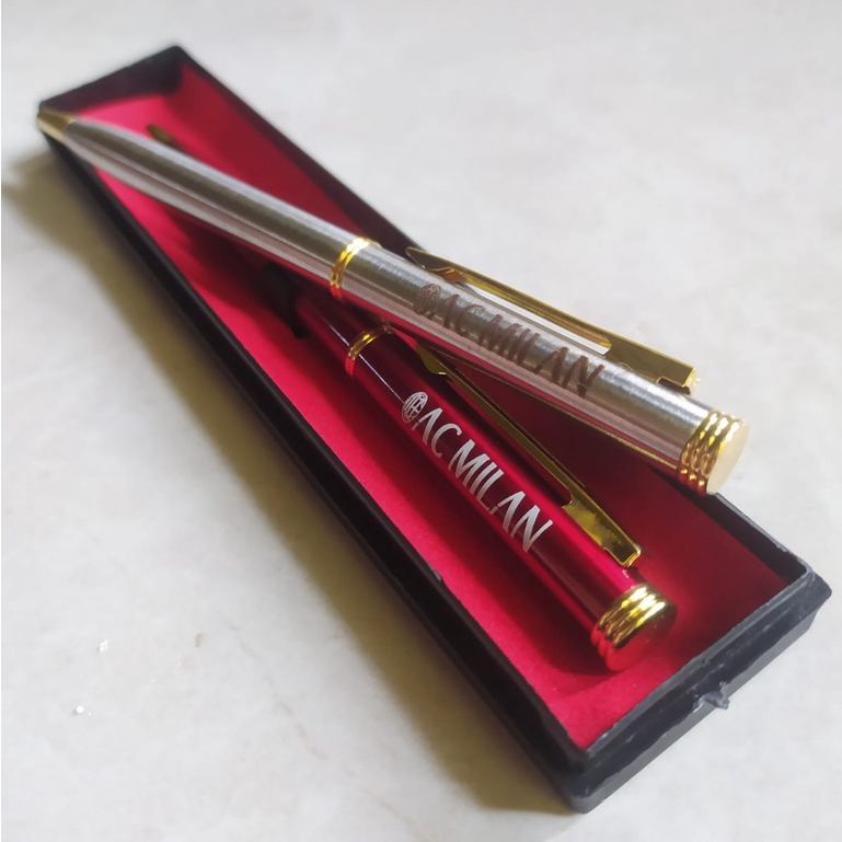 

BALLPOINT AC MILAN | PEN STAINLESS CUSTOM MILANISTI