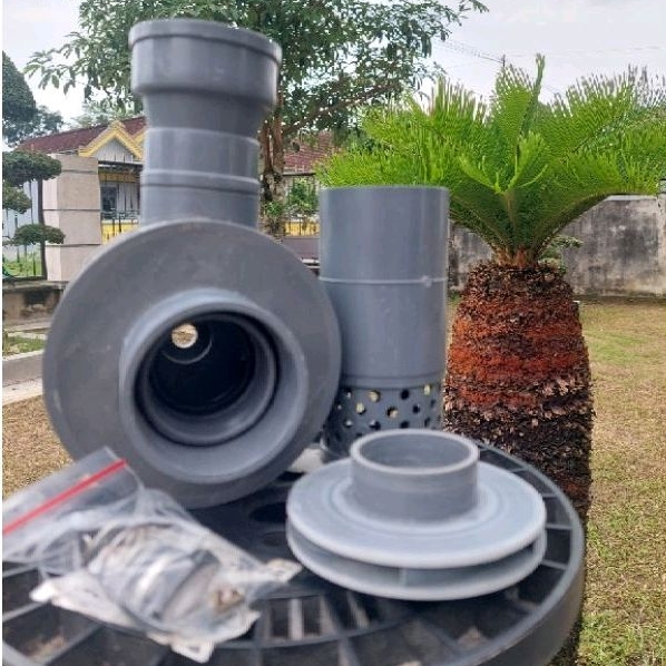 Alkon keongan 1 set + tusen pompa air pvc modifikasi mesin pompa air