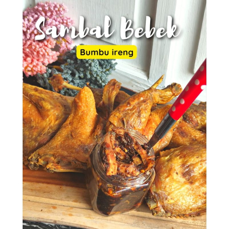 

sambal bebek bumbu ireng