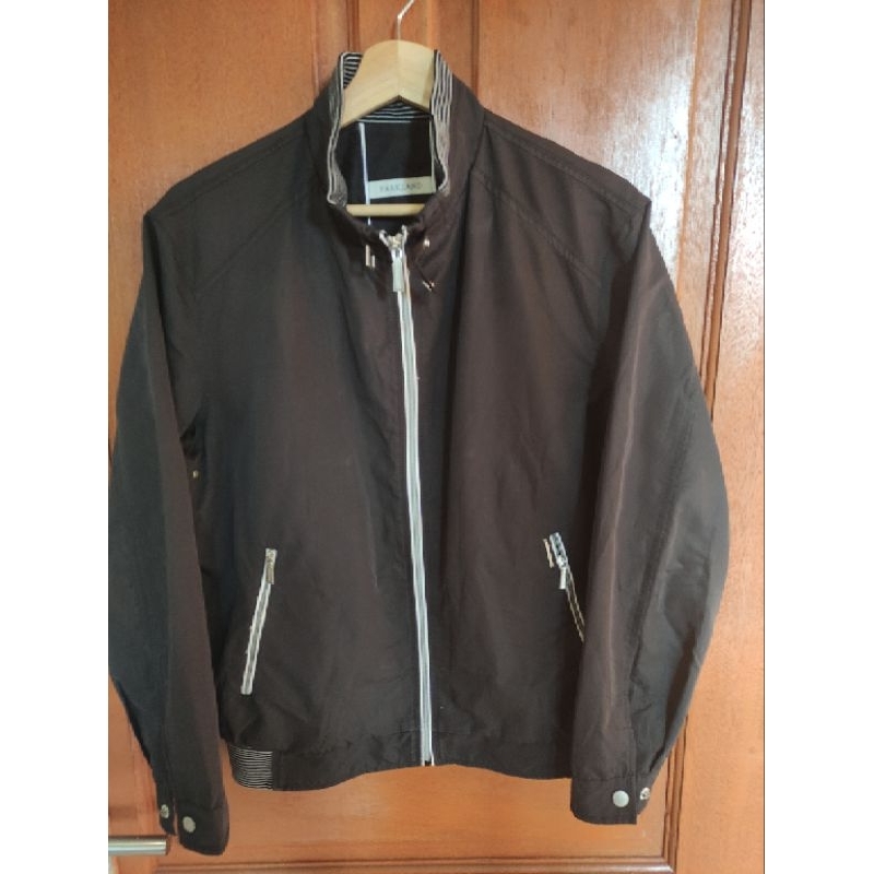 JACKET CASUAL HITAM KANTOR SECOND ORIGINAL