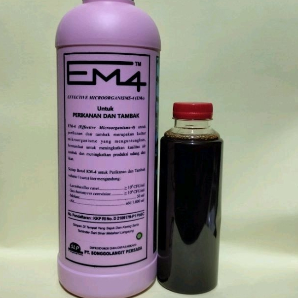 em4 perinakan peternakan pertanian ikan tani ternak repack 250ml