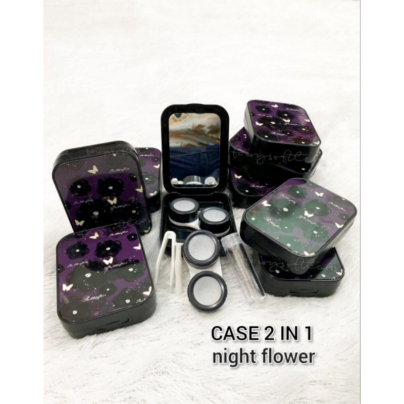 Tempat /  Kotak / Case 2 IN 1 NIGHT FLOWER