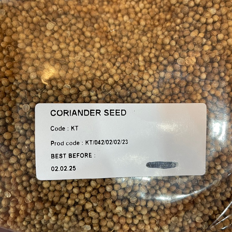 

KETUMBAR UTUH 1KG / CORIANDER SEED 1KG