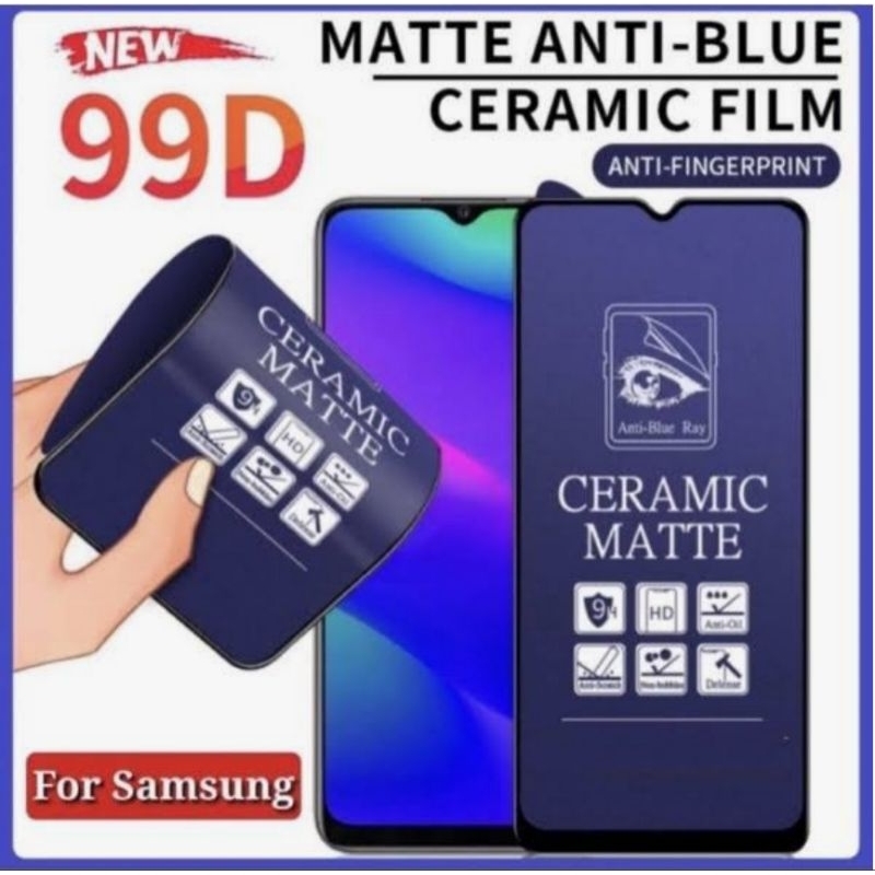 Anti Gores Blue SAMSUNG A03 Ceramic BLUE