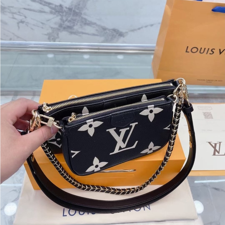 5991 L Vuitton Pøchette 2in1 ♡Free Sarung+BubbleWrap♡