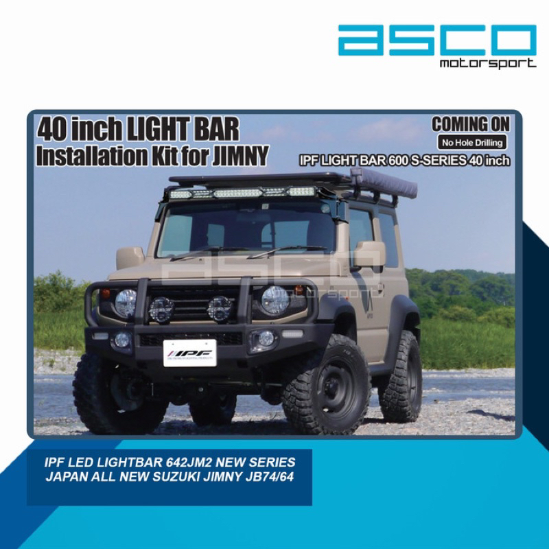 IPF LED LightBar 642JM2 New Series Japan All New Suzuki Jimny JB74/64