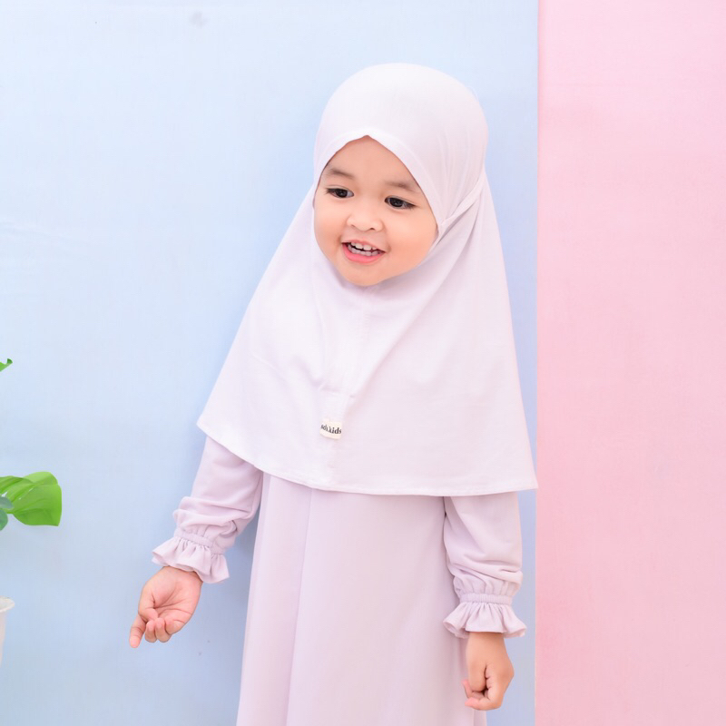 Aisyah Hijab Bergo Instan Anak Rayon Spandek Premium 0-9 Tahun