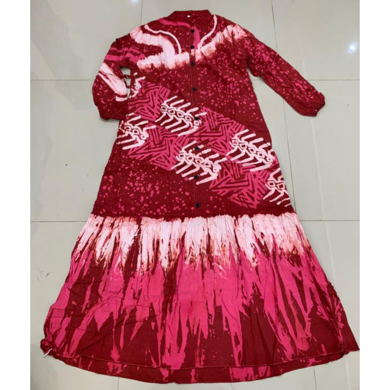 Gamis twill ori / Gamis twill by inayah / Gamis wanita kekinian