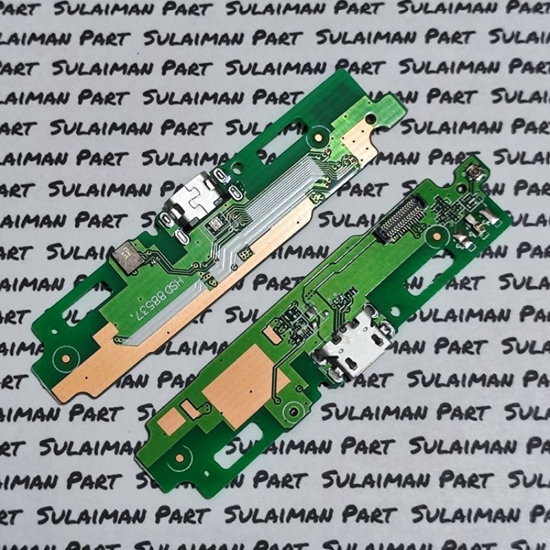 Papan Cas Xiaomi Redmi 3S Fleksibel Charge Conektor Con T/c Lobang 2