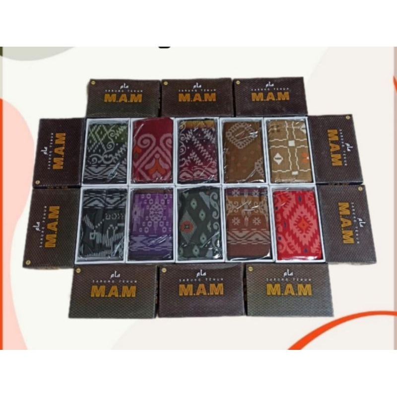 [100% SARUNG MAM,GOLDMOR,DZAHAB,QUDS BY WADIMOR MOTIF BALI AFKIR]