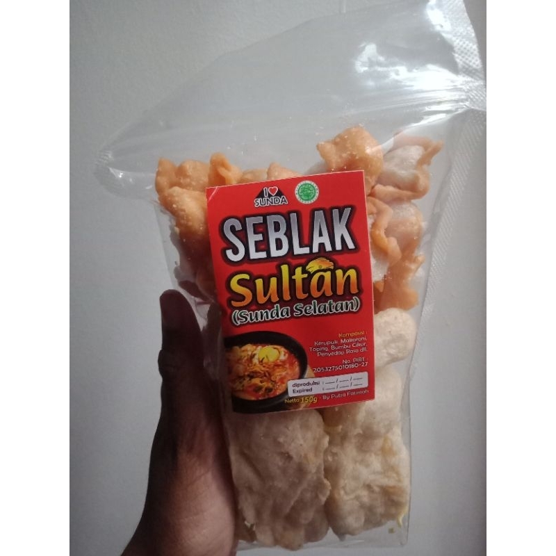 

Seblak Sultan (kemasan)