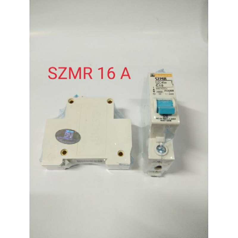 Miniature Circuit Breaker MCB Listrik SZMR Meilan Rilan 16 A Ampere