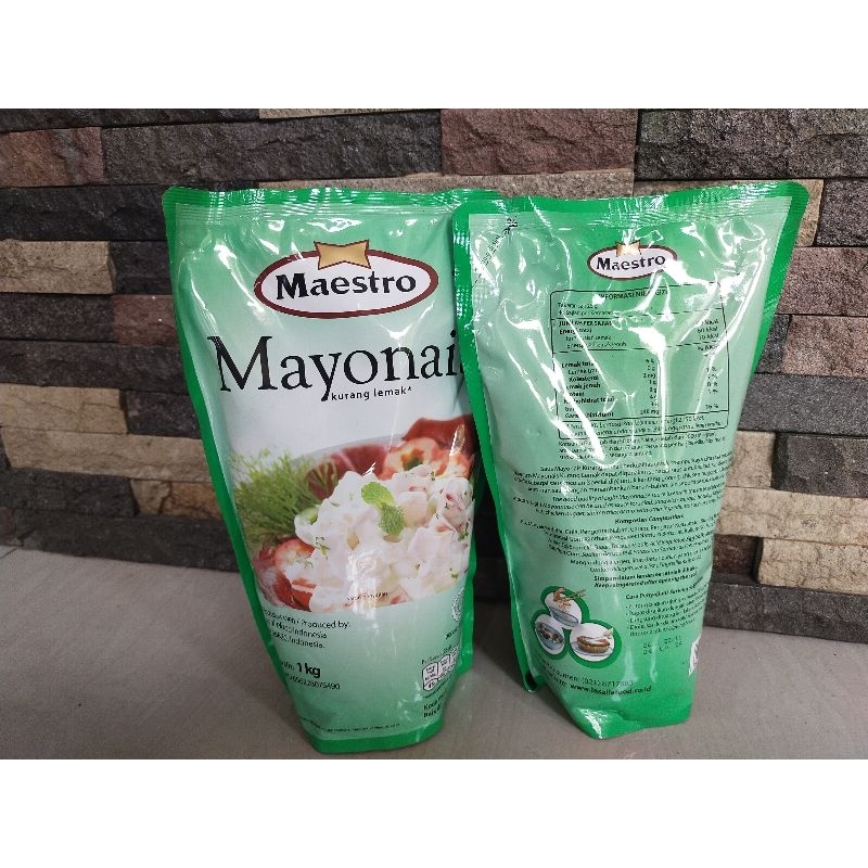 

MAYONAIS 1kg | MAYONAIS KURANG LEMAK