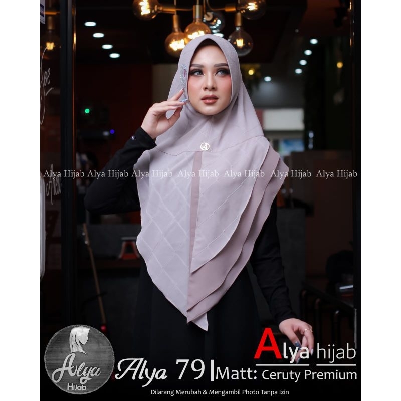 Hijab Alya kode *79* Ori Alya hijab