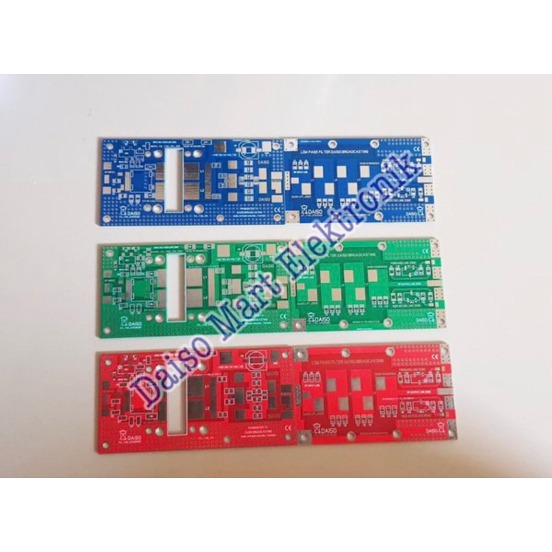PCB BOSTER PALET DAN LPF PEMANCAR FM VHF