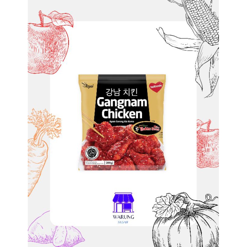 

BELFOODS ROYAL GANGNAM CHICKEN 200g