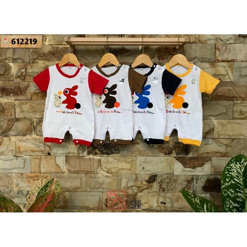 AUKA TOM TOMS BABY JUMPER TERUSAN OVERALL BAYI ANAK 0 - 8 M
