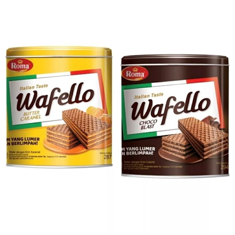 

WAFELLO Italian wafer bites KALENG 234 gram