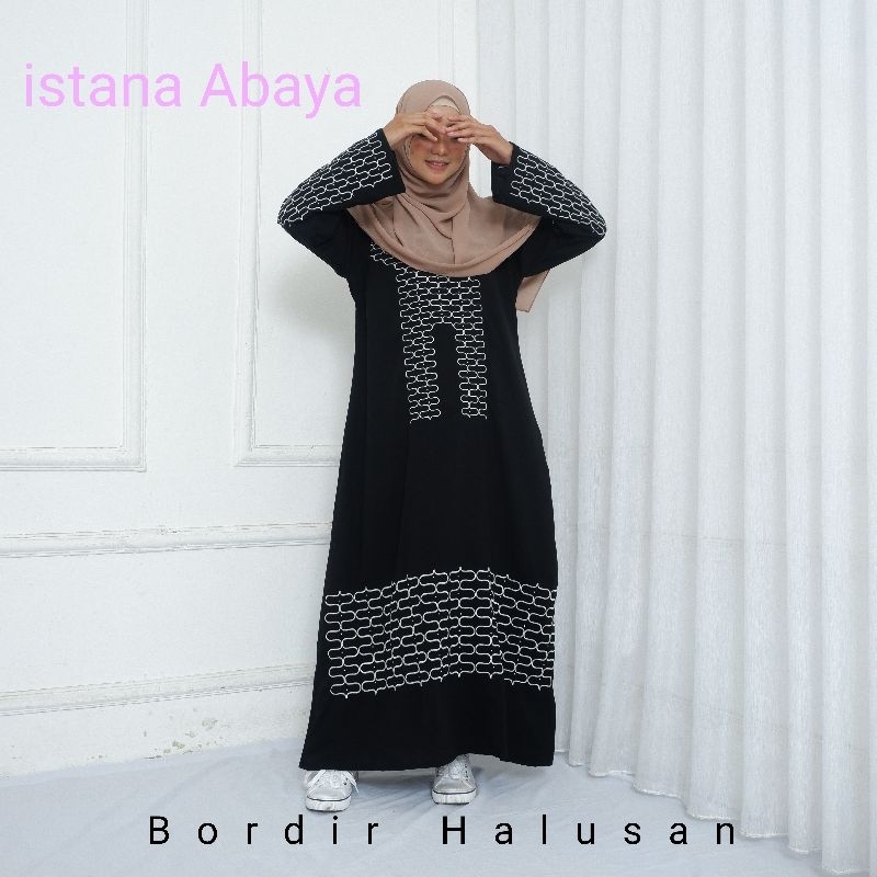 ❤️ abaya Turki bordir amirah parah mewah banget biar mata yg buktikan full bordir cantik bgt kak! ❤️