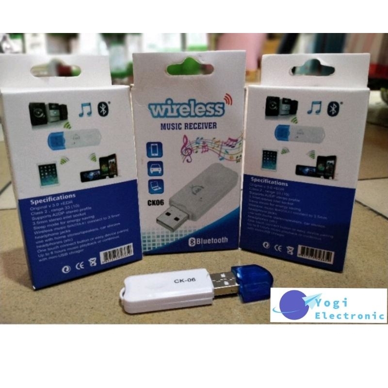 BLUETOOTH WIRELESS CK06 MUSIC RECEIVER