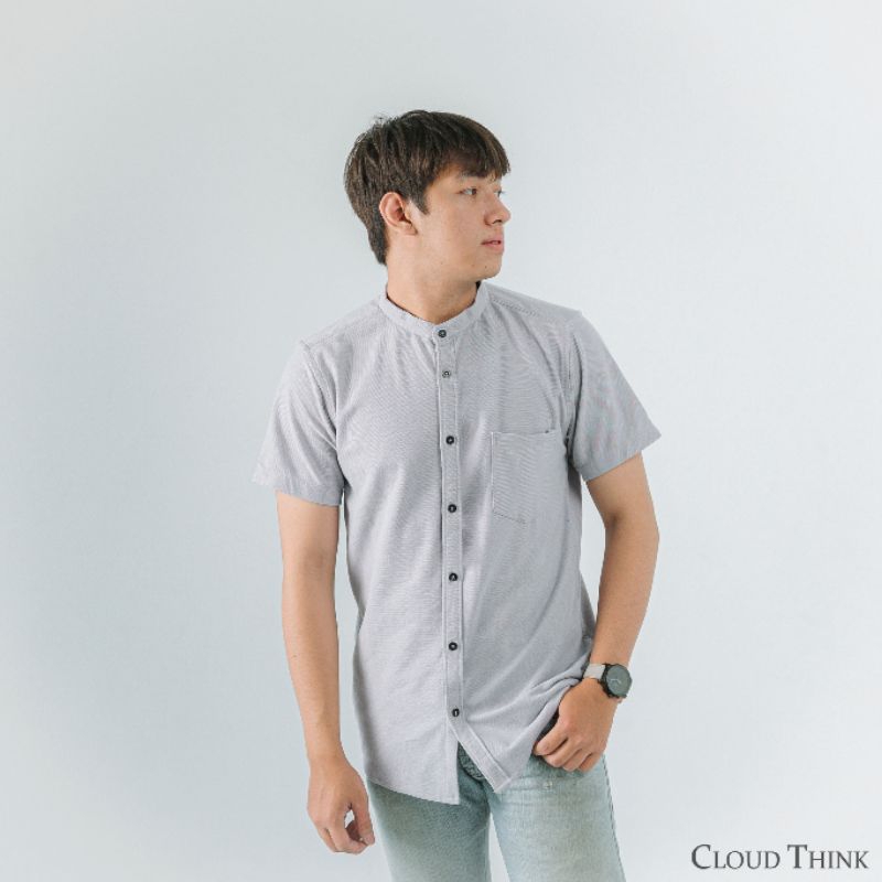 Kaos kemeja lakos/pique premium krah changi size jumbo original CLOUDTHINK