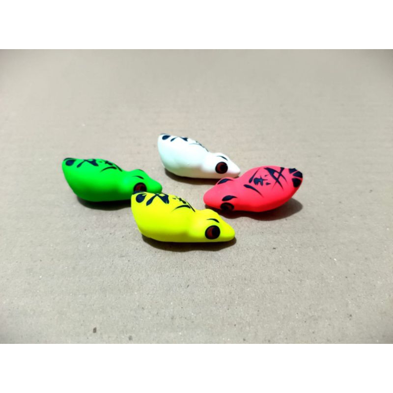SATU PCS /CANGKANG SOFT FROG MODEL BEBEK 4,2CM YG MAU UKURAN 3,5 CM 3CM CHT AJA KK