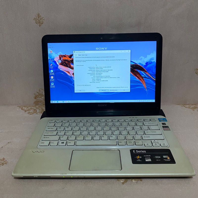 Laptop Sony Vaio Core i3 RAM 4GB HDD 500GB