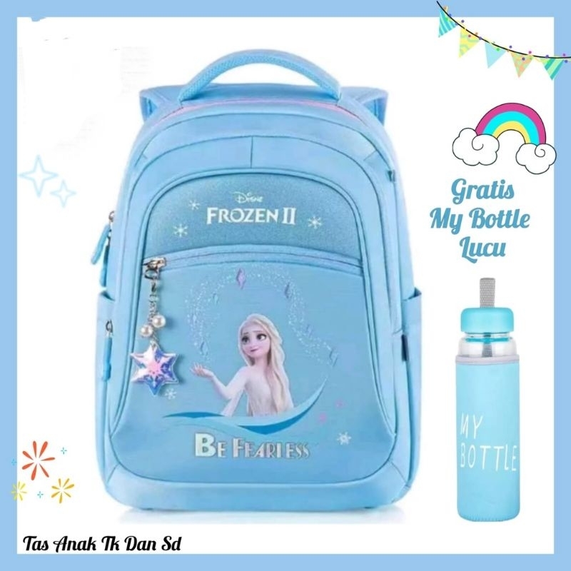 Ransel anak sekolah Tas Frozen Dinir D300 backpack perempuan