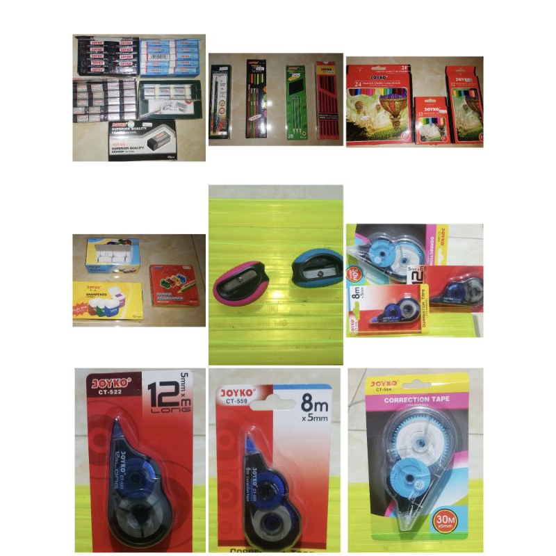

Correction Tape Joyko bisa satuan min. 5 pcs