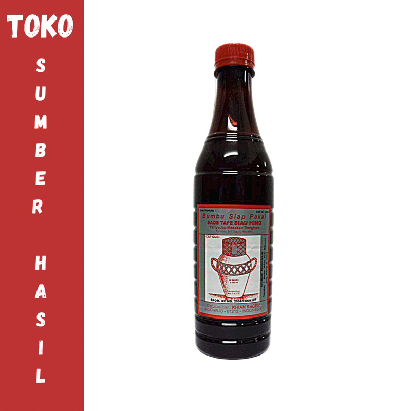 

Saos Tape Siau Hing cap Guci 620ml