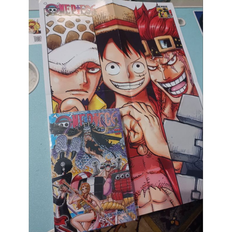 Komik One Piece 101 bonus poster official