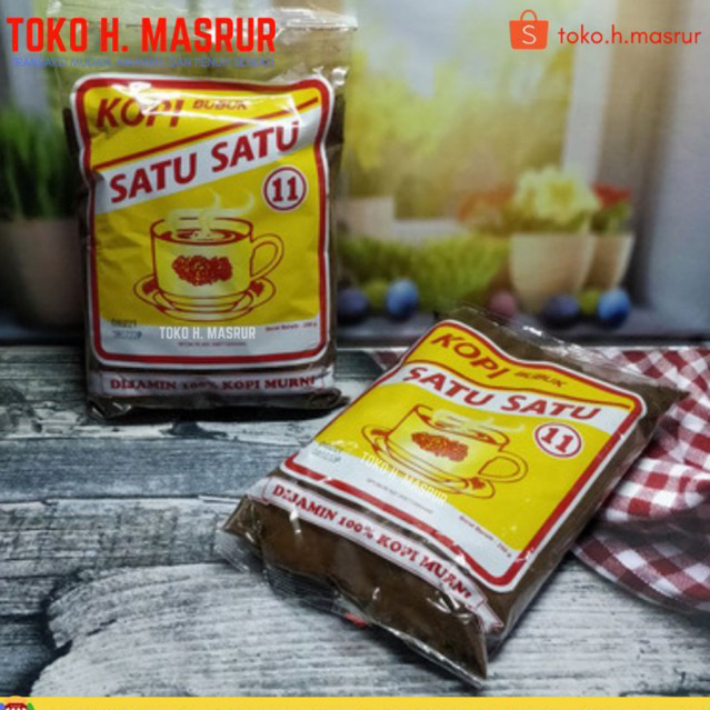 

Kopi Bubuk Satu Satu 250gr