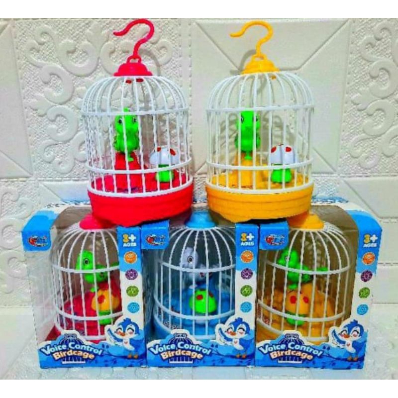 Mainan Burung Sangkar Mainan Burung Sangkar Lampu Dan Musik