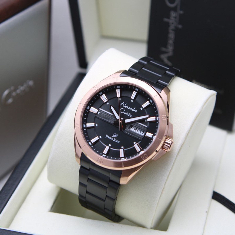 alexandre christie 6670 me jamtangan pria