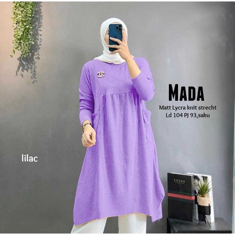 MADA /MADLY TUNIK WANITA TERBARU