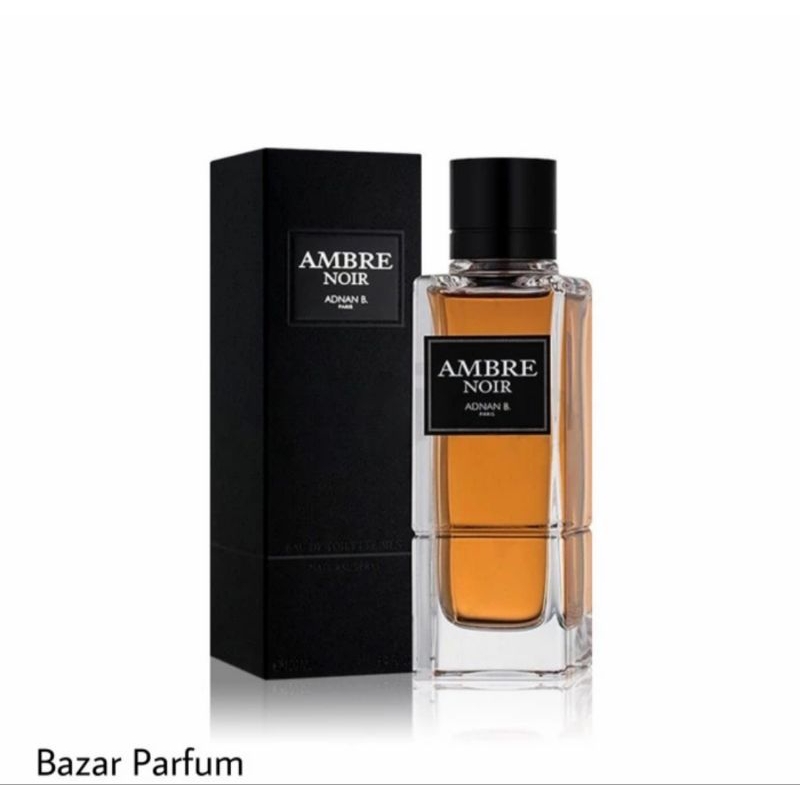 Parfum Pria Original Geparlys Adnan B Ambre Noir EDT