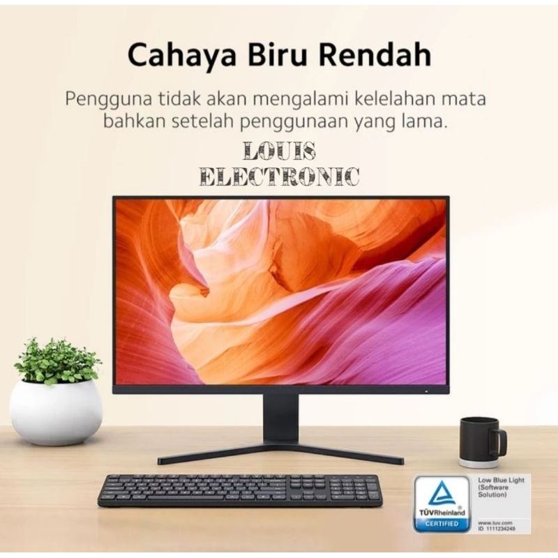 LES Desktop Monitor XIAOMI 27&quot; Layar IPS 1080P FHD 100% sRGB ( Khusus Medan )